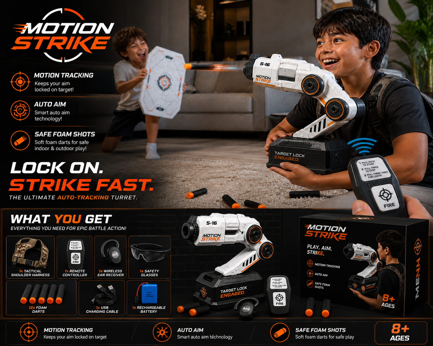 Motion Strike Turret